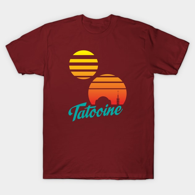 Sunny Tatooine T-Shirt by ronwlim